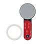 Magnetische Handyhalterung | Aluminiumlegierung | 3M-Klebefläche | Metallring inklusive