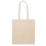 Tote bag | Coton 130 g/m² et polyester | Poignées longues
