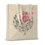Tote bag | 140g/m2 | Coton | Poignées longues | Soufflets | Beige