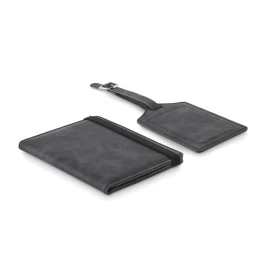 Passport And Luggage Tag Set