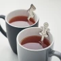 Christmas tea spoons | Stainless steel | Set of 4 | Print only on the box