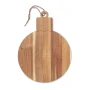 Houten serveerplank | Acaciahout | Natuurlijk product | Kerstbalvorm