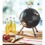 Pince à barbecue | Acier inoxydable et bambou | Mécanisme de verrouillage