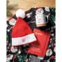 Weihnachtsmütze | Acryl | Gestrickt | Mit Bommel | Festlicher Anlass