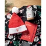 Weihnachtsmütze | Acryl | Gestrickt | Mit Bommel | Festlicher Anlass