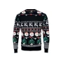 Christmas sweater | Acrylic | Size S/M | With LED lights | Incl. 2 batteries