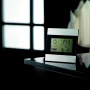 Station météo | Aluminium ABS | Horloge incluse