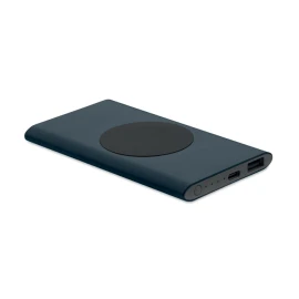 Power bank | Recycled aluminium and ABS | 5000 mAh | Wireless charging | Fast charging