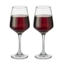 Set di 2 bicchieri da vino | Vetro trasparente | 400ml