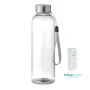 Wasserflasche | Tritan | 500 ml | Deckel aus Edelstahl mit Griff