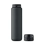 Sports water bottle | Recycled PET | 1 L | Time markings | Flip-top lid
