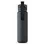 Sports water bottle | Recycled PET | 1 L | Time markings | Flip-top lid