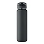 Sports water bottle | Recycled PET | 1 L | Time markings | Flip-top lid