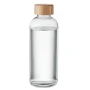 Waterfles | Glas | 650 ml | Bamboe dop