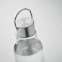 Wasserflasche | Tritan | 800 ml | Deckel mit Griff aus Edelstahl | Auslaufsicher