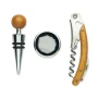 3-tlg. Weinset | Bambus-Design | Bambus-Geschenkbox