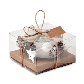 Bougeoir de Noël | Verre | Premium