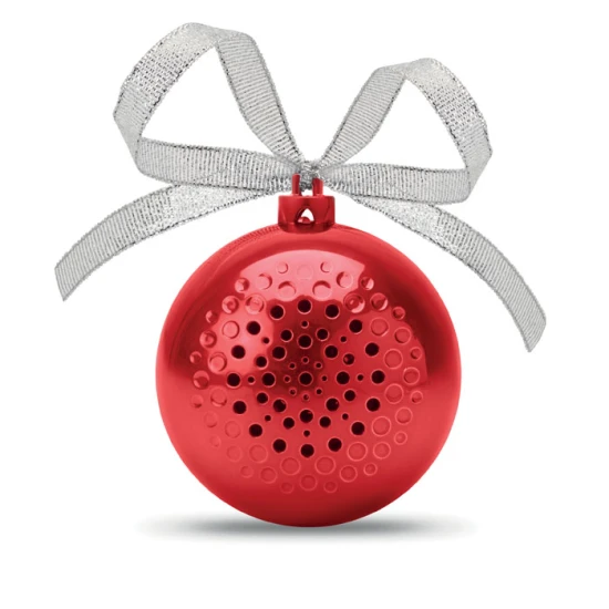 Christmas bauble speaker | ABS | Wireless | red