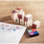 Weihnachtsstempel | Holz | 8er Set | 4 verschiedene Farben
