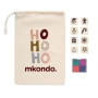Weihnachtsstempel | Holz | 8er Set | 4 verschiedene Farben