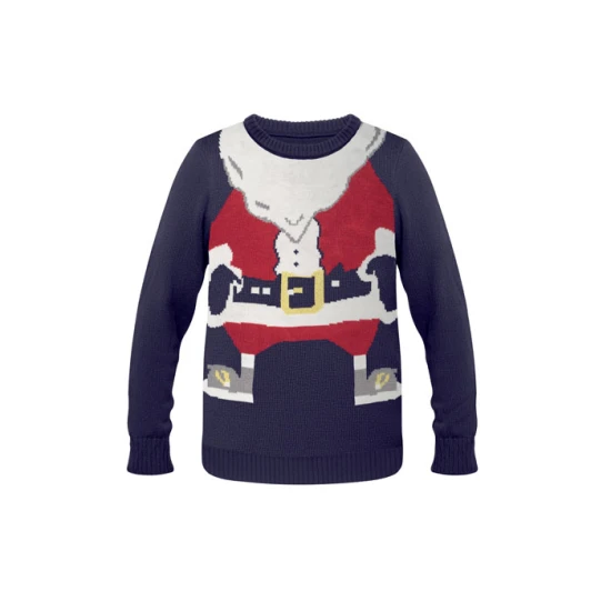 Christmas sweater | Acrylic | S-M | Festive design | Blue