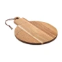 Houten serveerplank | Acaciahout | Natuurlijk product | Kerstbalvorm