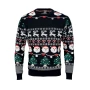 Pull de Noël | Acrylique | Taille L/XL | Avec lumières LED | Incl. 2 piles