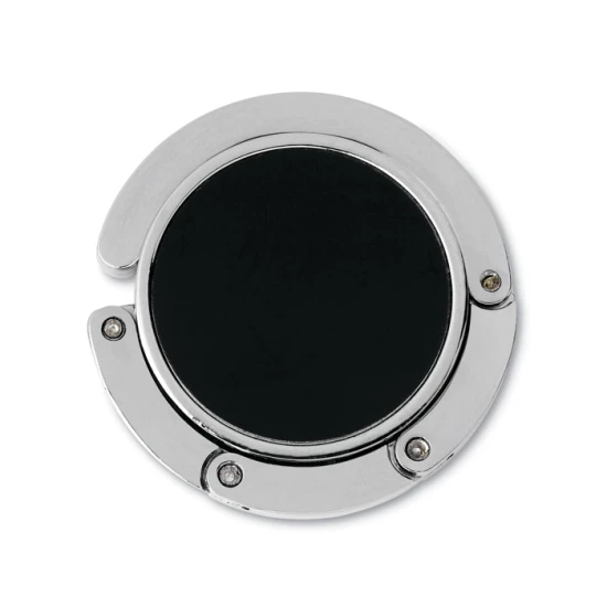 Bag hanger | Metal | Ø4cm | Foldable | black