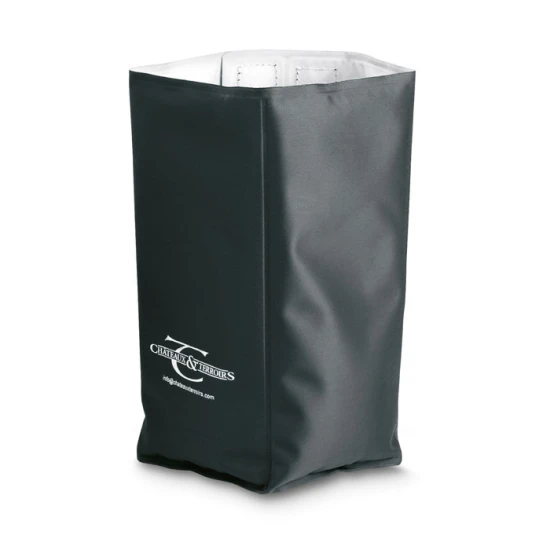 Wine cooler sleeve | PVC Plastic sheeting | black