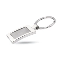 Rectangular keyring | Metal | Premium