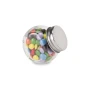 Chocolate container jar | Glass, metal | Solid, reusable