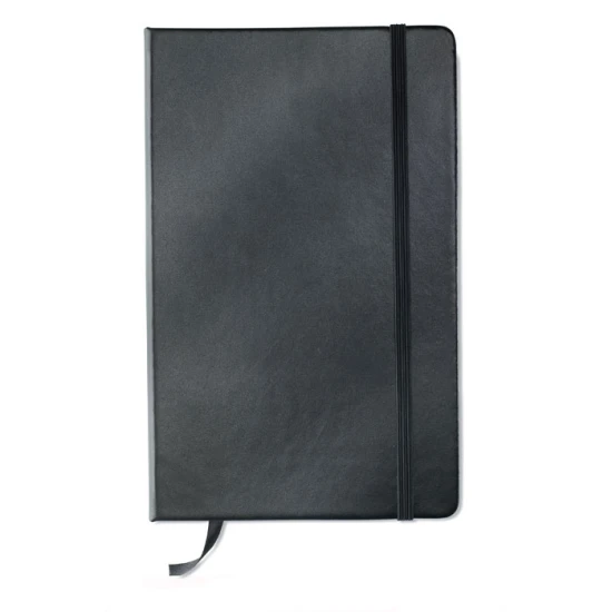 A5 notebook | PU | 192 lined pages | Many colours | black