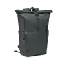 Sac à dos rolltop | RPET 300D | 15" | 26.5 x 13.5 x 45.5 cm | Sac à dos pour ordinateur