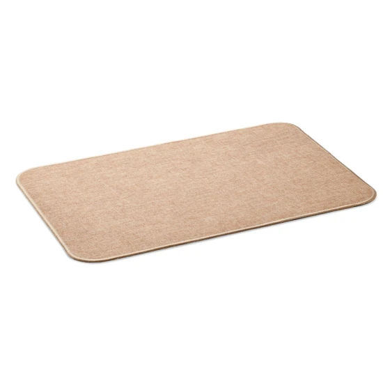 Deurmat | Linnen | 58x38 cm | Antislip achterkant | beige