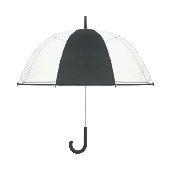 23 inch umbrella | POE | Ø83x88cm | Panel in polyester for printing area | black