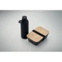 Lunch gift set | Recycled stainless steel & recycled PP | 2 pieces | High quality