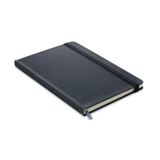 A5 notebook | 160 pages | Recycled PU cover | black
