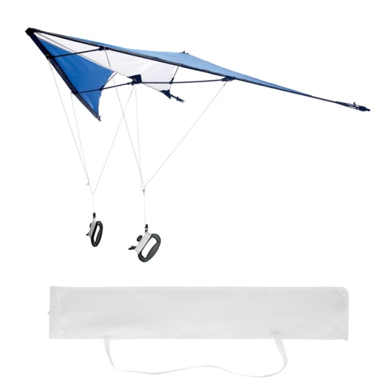 Kite | Polyester | 160x75cm | With 2 handles | royal blue