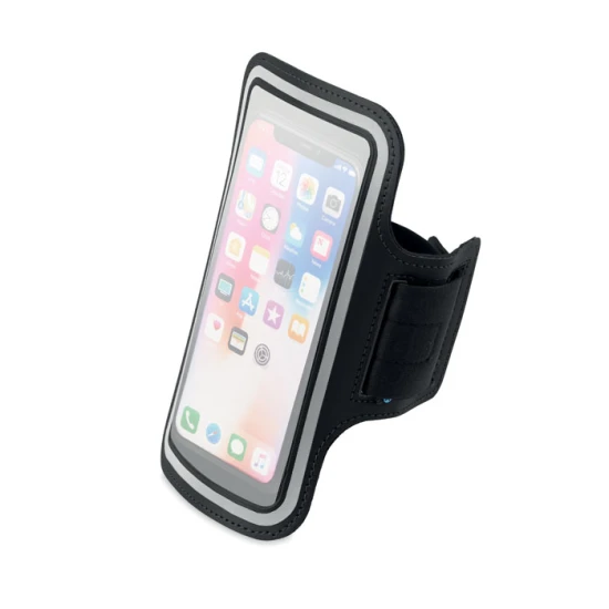 Armband | Neoprene | Up to 6.5 inch screen phones | Reflective detail | black