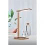 Wireless charging lamp | Bamboo | 48LEDs & 10W & 2 usb hub
