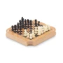Set de sous-verres | Liège & MDF | 10,6x10,6x7cm | Jeux de société imprimés | Cadeau amusant