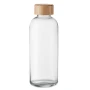 Waterfles | Glas | 650 ml | Bamboe dop