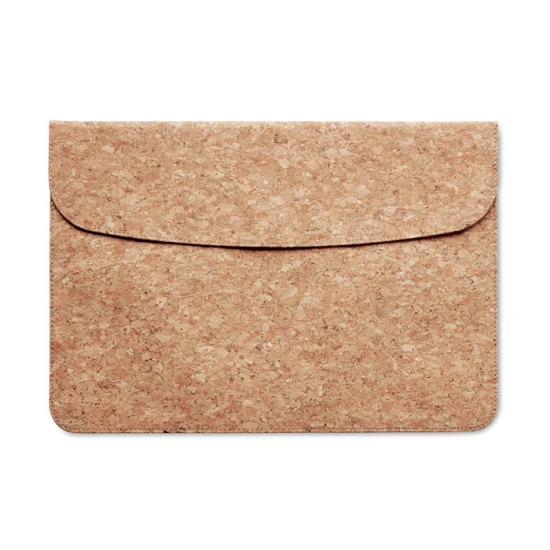 Laptop Bag | Cork | 37x26cm | Magnetic Flap | beige