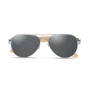 Sunglasses with bamboo arms | Mirrored lenses | Premium