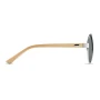 Sunglasses with bamboo arms | Mirrored lenses | Premium