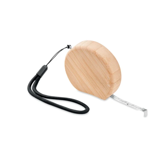 Measuring tape | Bamboo | 2 m | With wrist strap | wood