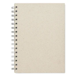 A5 Notebook | RPET & Grass Paper | 80 sheets | Spirale