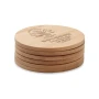 Lot de 6 sous-verres en bambou bayin | 15x12cm