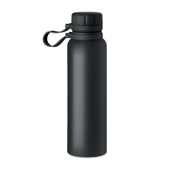 Thermos sports bottle | Stainless steel | 780 ml | With twist lid | black