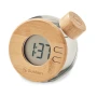 Display LCD clock | Bamboo | Water powered